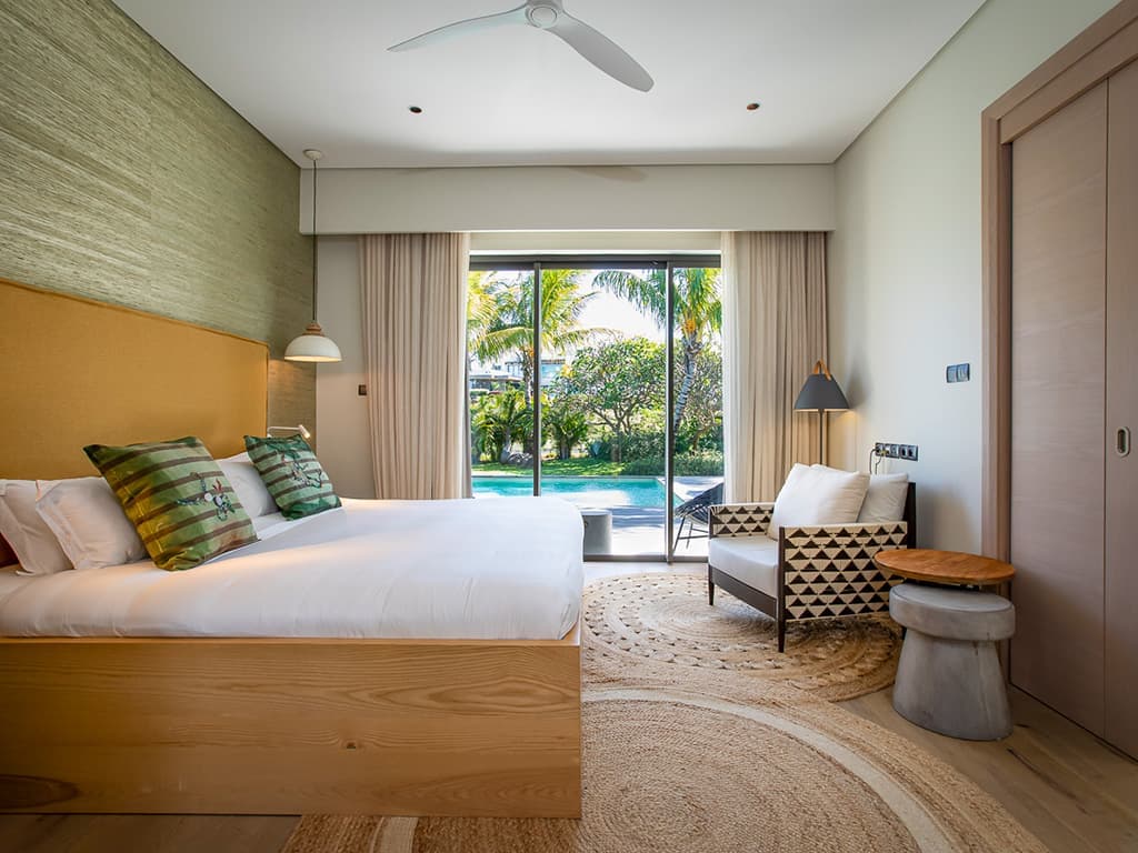 Villa Frangipanier Chambre 1 Lit Double