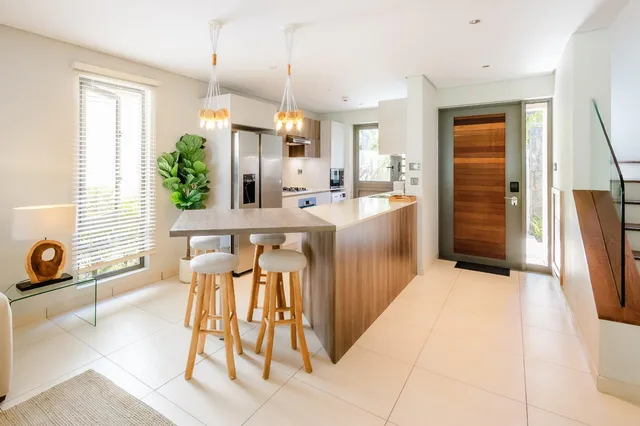 Villa Tiaré, Kitchen and breakfast bar
