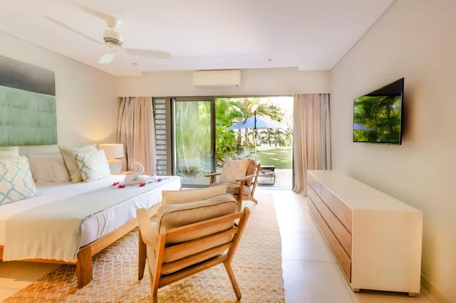 Villa Tiaré, Double bedroom with balcony