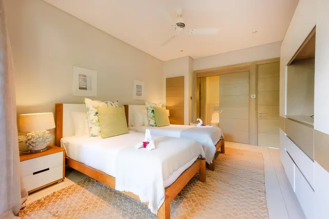 Villa Tiaré, Twin bedroom