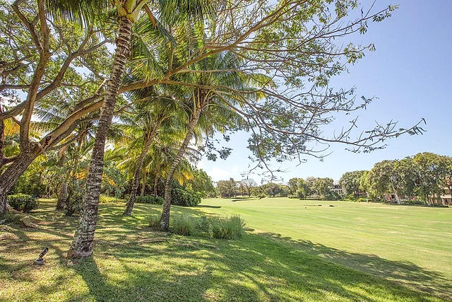Villa Tiare, Vue sur le golf