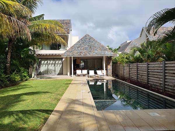 Location de la villa Escape, 3 chambres sur l'Anahita Golf Club, Mauritius