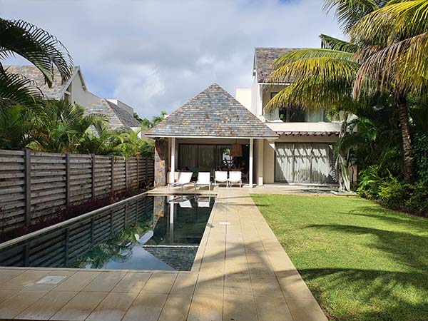 Location de la villa Pascaline, 3 chambres sur l'Anahita Golf Club, Mauritius