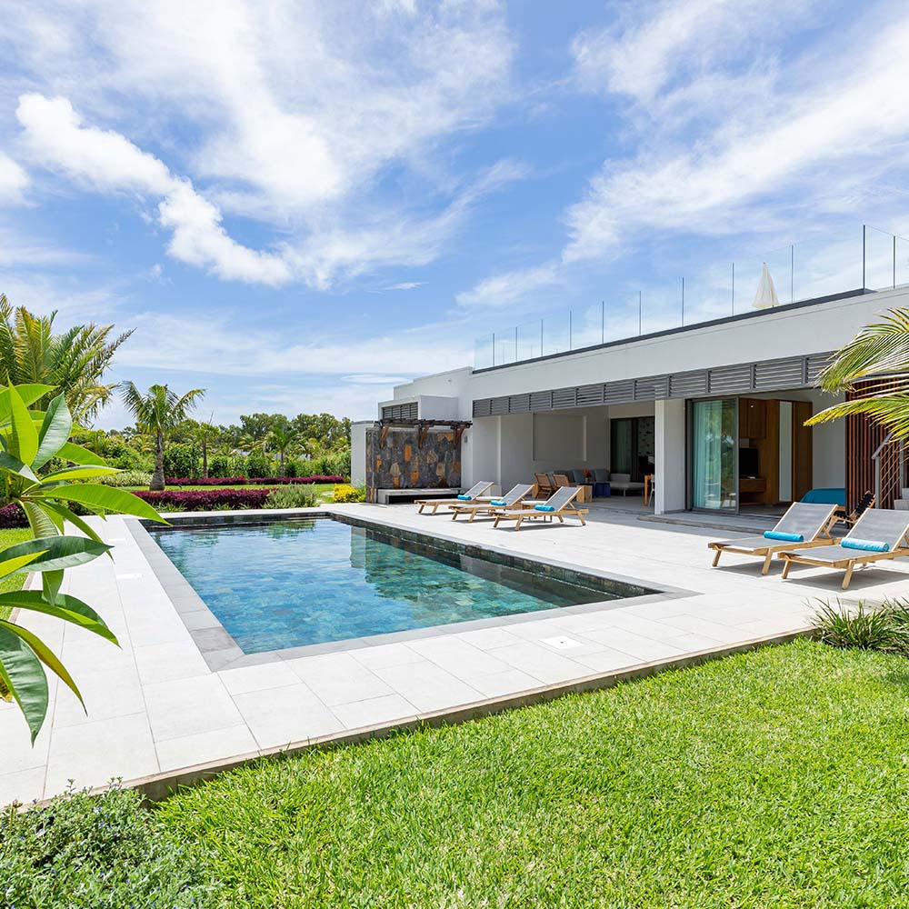 Rental of the 3-bedroom villa Priorat Spirit at Anahita Golf Club, Mauritius